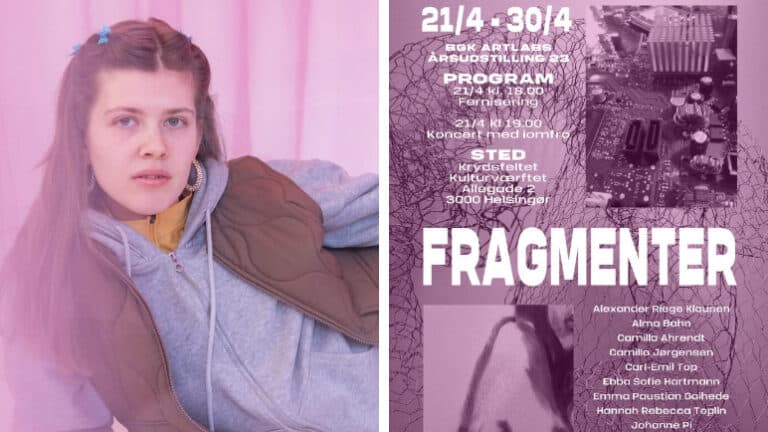 Kunstnerisk talentmiljø i Helsingør: Fernisering på årsudstilling af kunststuderende fra BGK Artlab fredag den 21. april