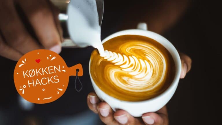 Køkkenhacks: Espresso & mælk