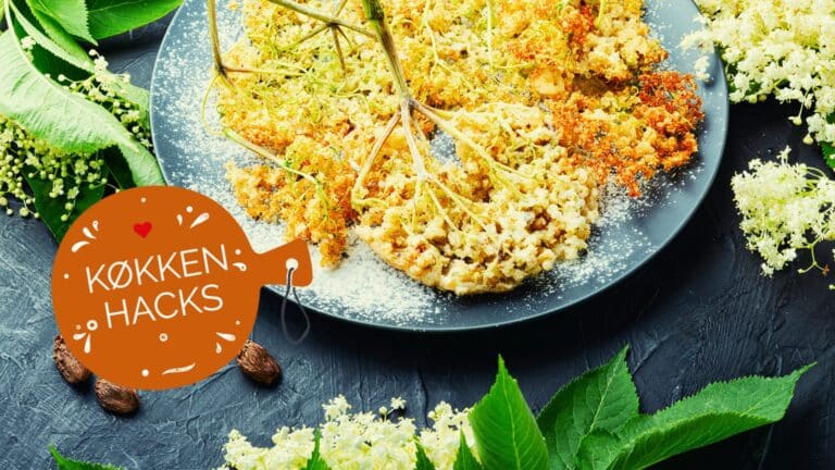 Køkkenhacks: Hyldeblomst og ærter