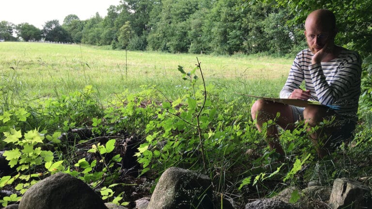 Din natur – tegning for voksne