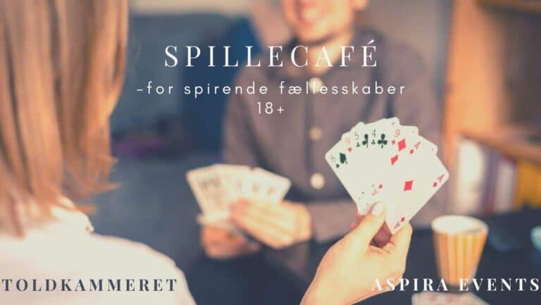 Spillecaf&eacute; &ndash; for spirende f&aelig;llesskaber 18+