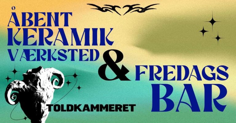 Åbent keramikværksted & fredagsbar