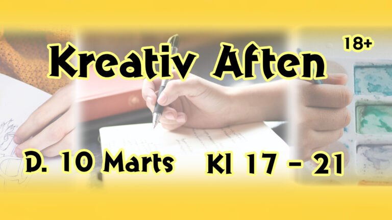 Aspira Events: KREA AFTEN 18+
