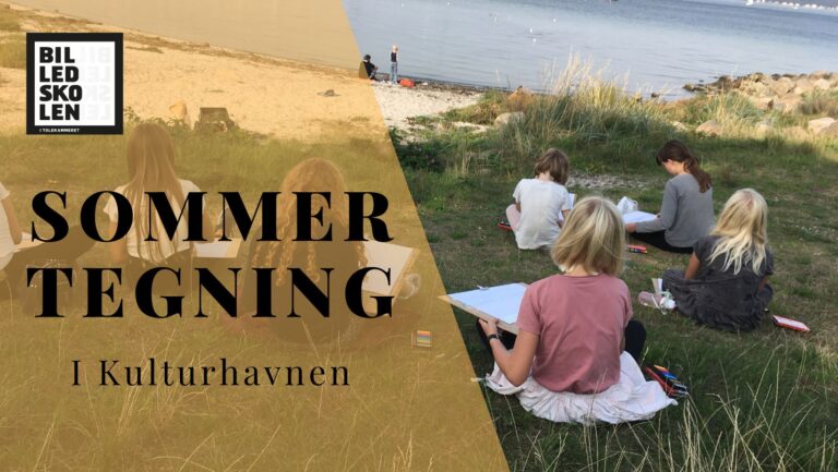 Sommertegning i Kulturhavnen
