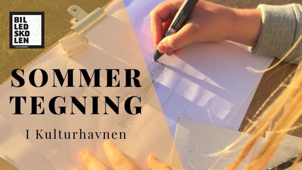 Sommertegning i Kulturhavnen