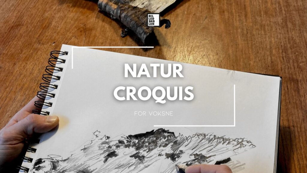 Naturcroquis for voksne