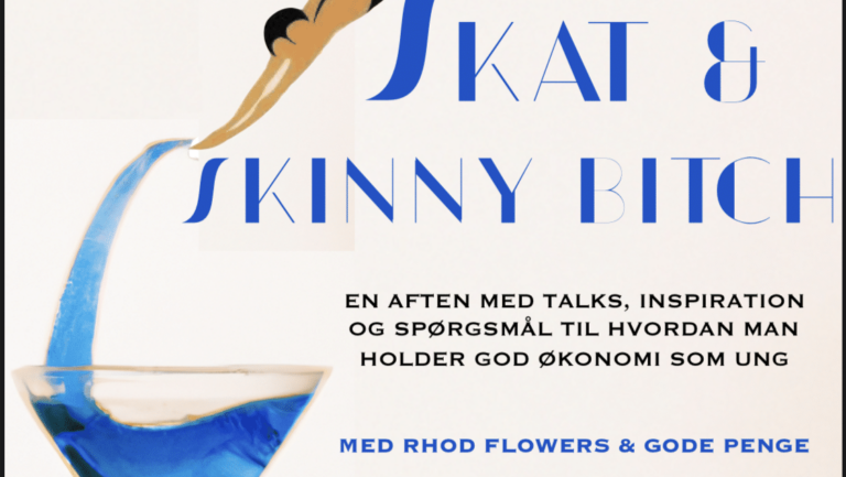 SKAT OG SKINNY BITCH🍸