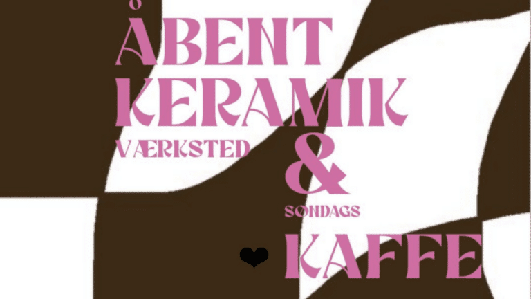 Åbent keramik værksted – og kaffe