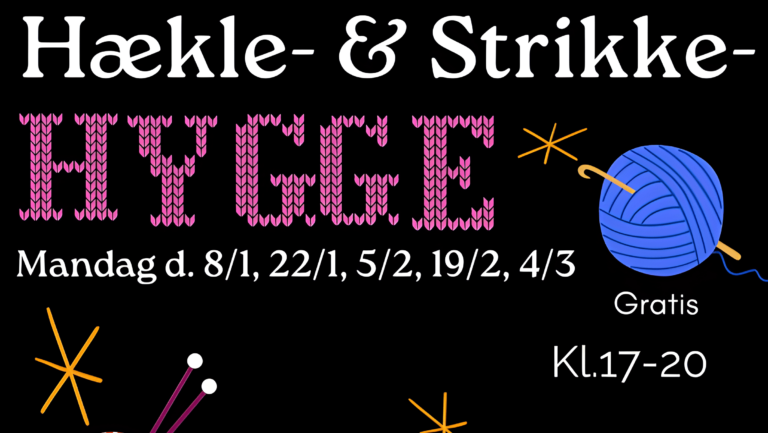 Strikke- & hækle-hygge!