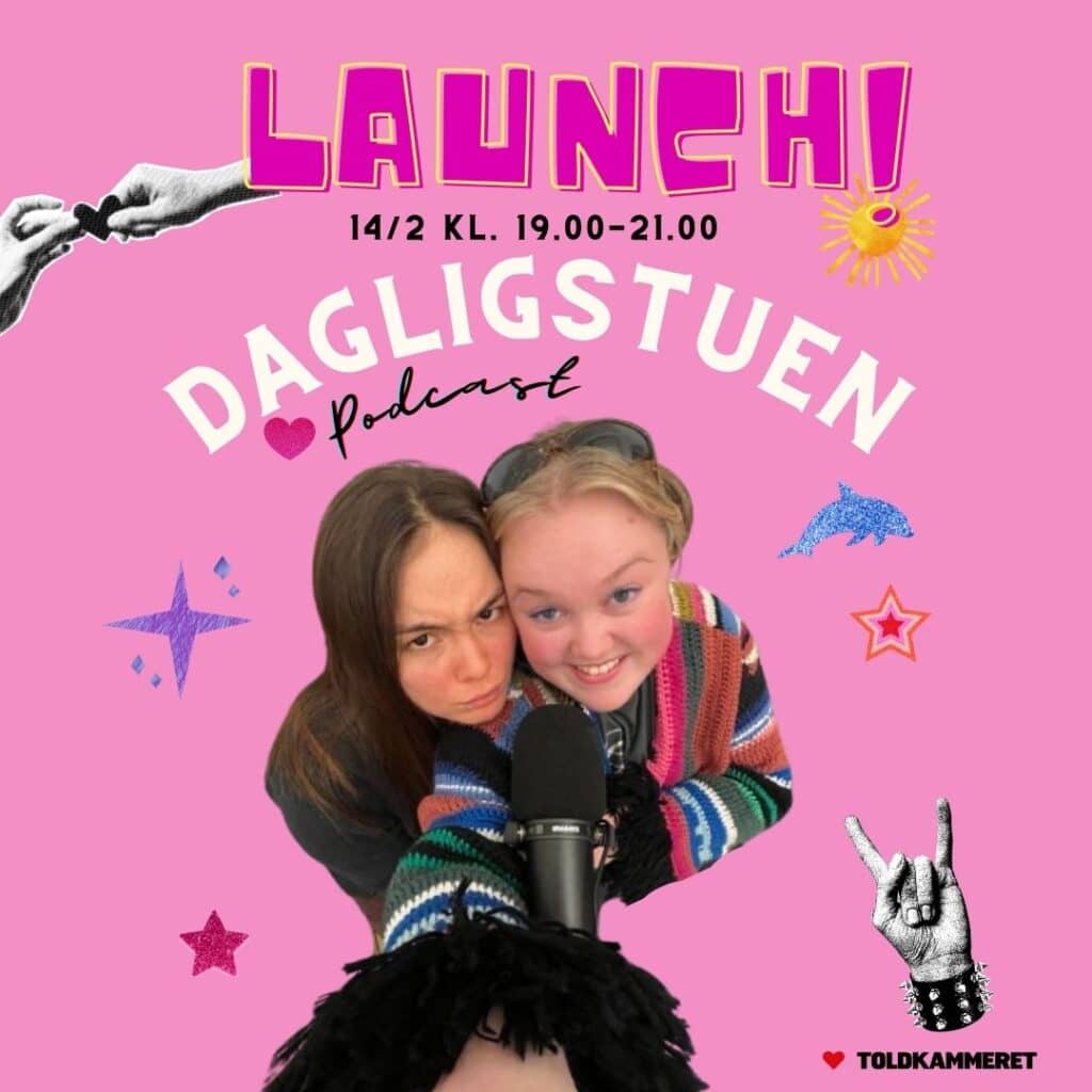 Lyttesalon: Dagligstuens podcast 2 launch podcast square