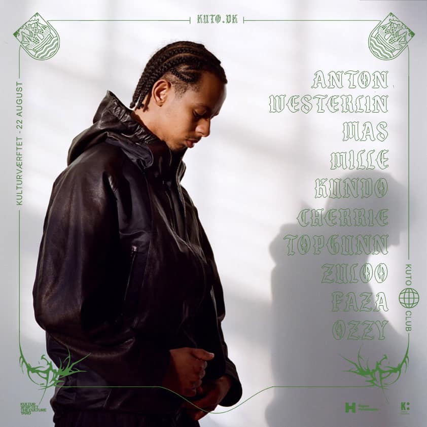 Venteliste: KUTO Club - Anton Westerlin, MAS, Ozzy, Mille, Faza, Cherrie, Zuloo, TopGunn, Kundo 7 Kundo Square 1
