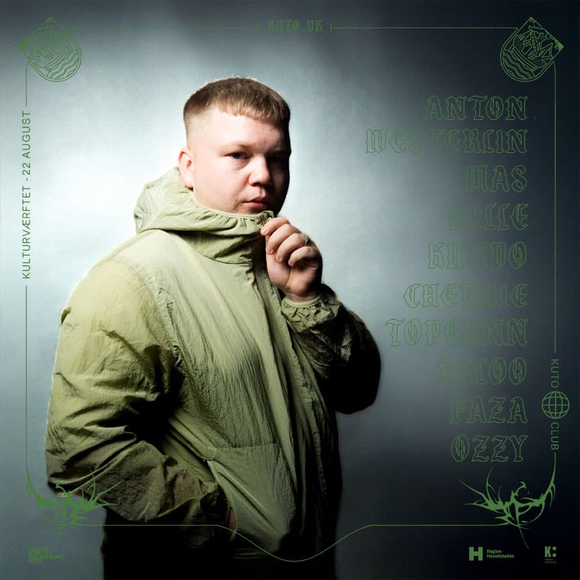 Venteliste: KUTO Club - Anton Westerlin, MAS, Ozzy, Mille, Faza, Cherrie, Zuloo, TopGunn, Kundo 2 Mas Square 3