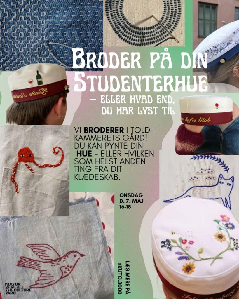 Broderings event plakat