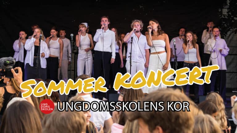 Ungdomsskolens sommerkoncert