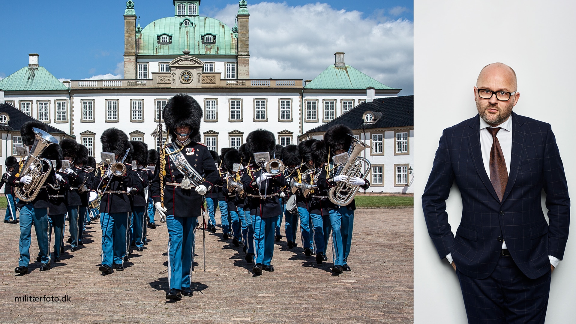 Nikolaj Bentzon og Den Kongelige Livgardes Musikkorps