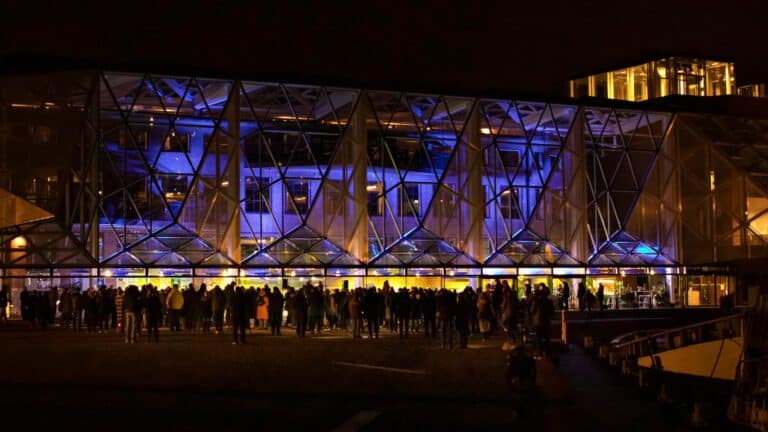 Kulturnatten på Kulturværftet og Toldkammeret: Lys, musik, kunst og fællesskab