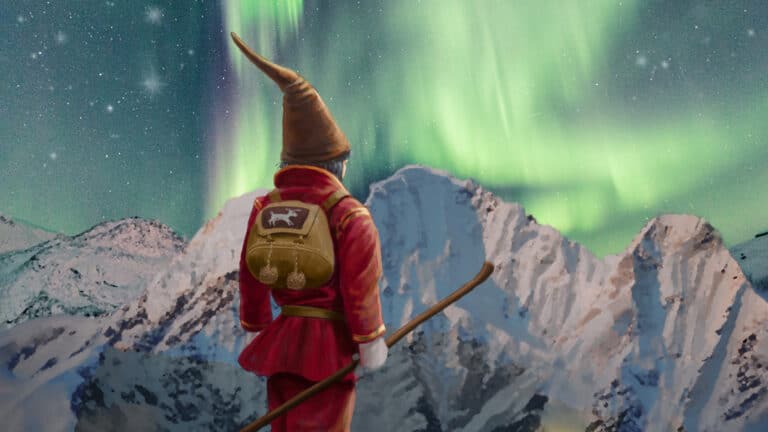 Kalenderen 104 En lille nisse rejste