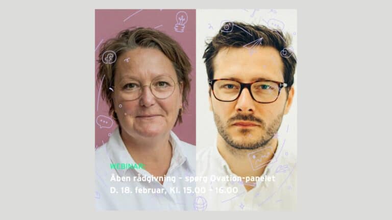 Kalenderen 154 WEBINAR: Åben rådgivning – spørg Ovation-panelet