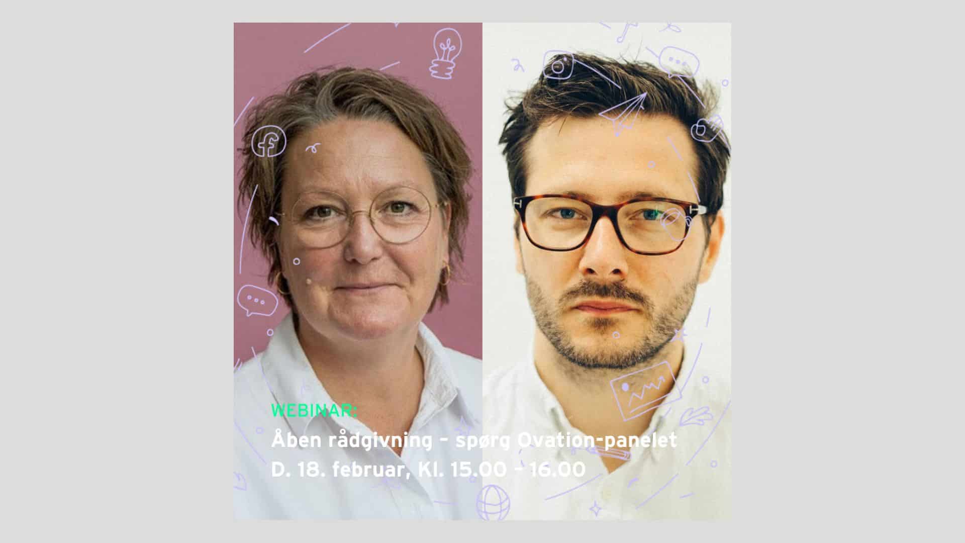 WEBINAR: Åben rådgivning – spørg Ovation-panelet