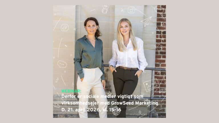 Kalenderen 185 WEBINAR: Derfor er sociale medier vigtige som virksomhedsejer!