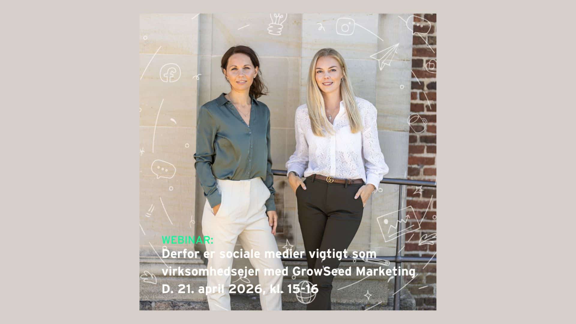 WEBINAR: Derfor er sociale medier vigtige som virksomhedsejer!