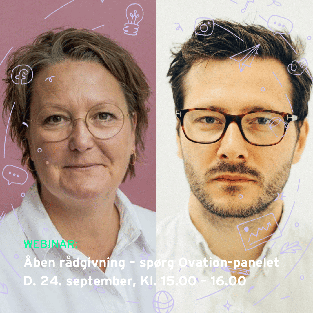 WEBINAR: Åben rådgivning – spørg Ovation-panelet