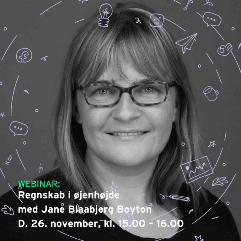 WEBINAR: Regnskab i øjenhøjde