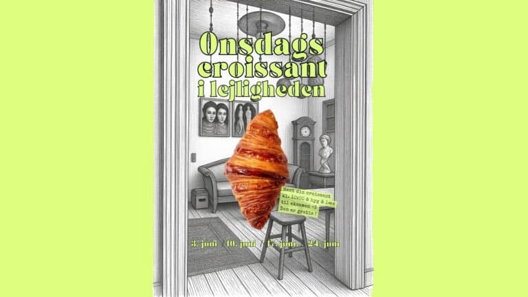 Onsdags croissant i Lejligheden, Juni 2026
