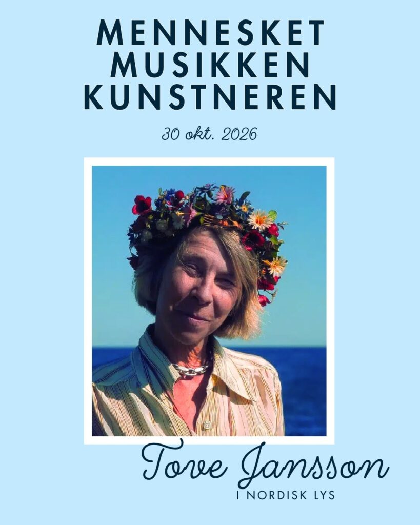 En aften om myten, musikken og mennesket bag Mumidalen - Tove Jansson 2 insta Tove mennesket