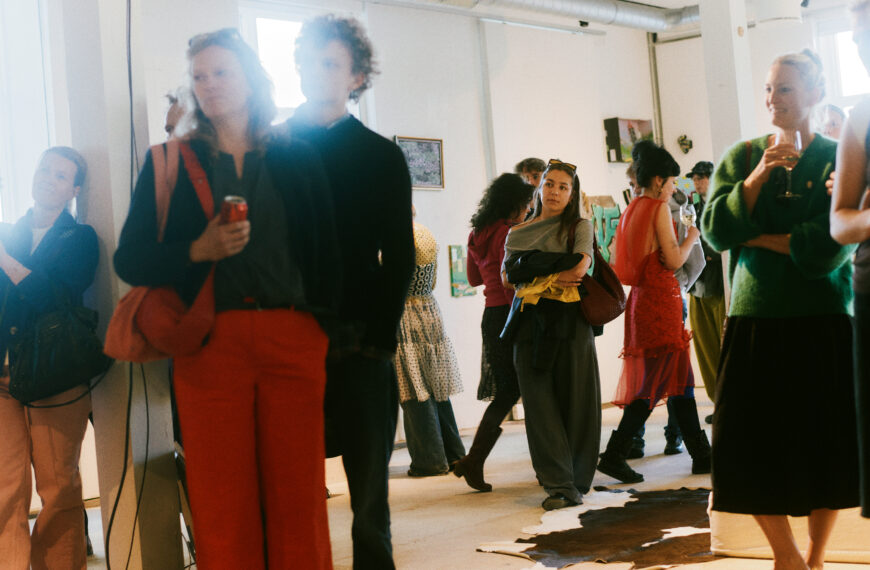 Stor interesse fra unge kunsttalenter Kulturv&aelig;rftets kunstuddannelse