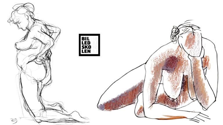 Croquis tegning